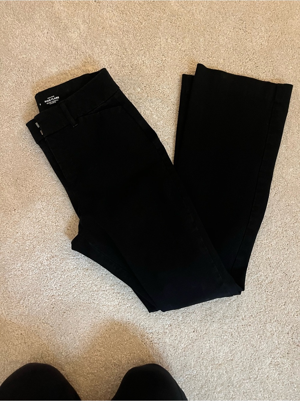 Old Navy Black Pixie Flare Pants.